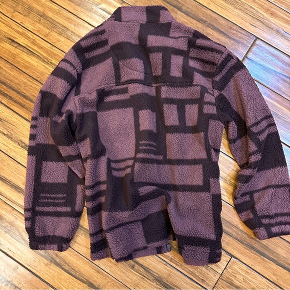 No Boundaries Women’s Fleece Zip up Oversized Large - Picture 3 of 6